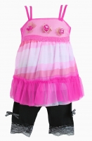 Trgerkleid mit Leggings Pink Art.Nr.:1347P