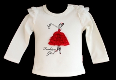 Sweatshirt mit Ballerina-Motiv Wei Art.Nr.:903W