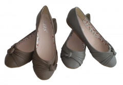 Damen-Ballerinas Grau Art.Nr.:11386G