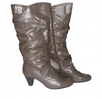 Damen-Stiefel mit Riemchen Khaki Art.Nr.:A-122K