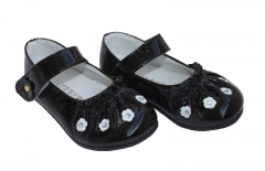 Ballerina fr Mdchen mit Strablume Schwarz Art.Nr.:TX-37S